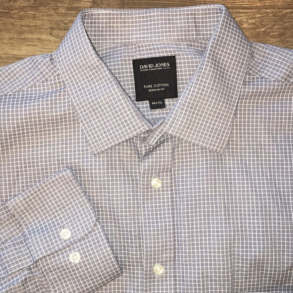 Davis Jones sydney Australia Dress work shirt 44